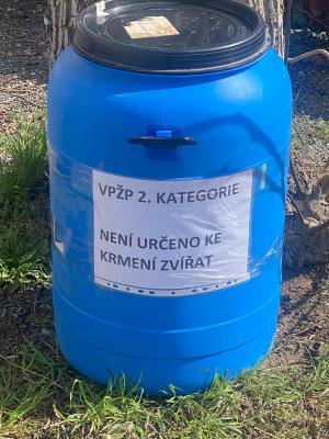 Nádoba na uhynulé ptactvo